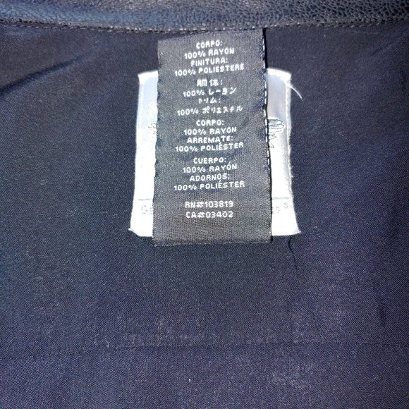 Harley Davidson Button Up Blouse Long Sleeve Size XS Black - Picture 8 of 9